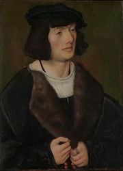 Ritratto di un Uomo con un Rosario, c.1508